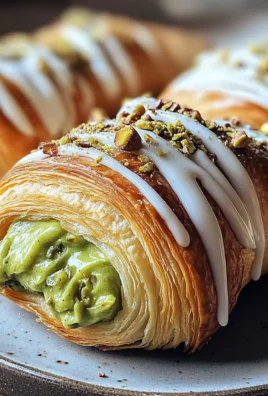Irresistibly Flaky Pistachio Filled NYC Croissant Rolls