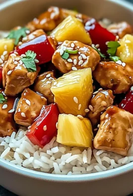 Juicy Pineapple Chicken and Rice! Easy Tropical Dinner