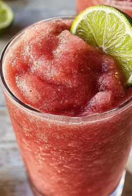 Nonalcoholic Strawberry Margaritas