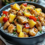 Pineapple Chicken and Rice: Easy Tropical Delight Recipe