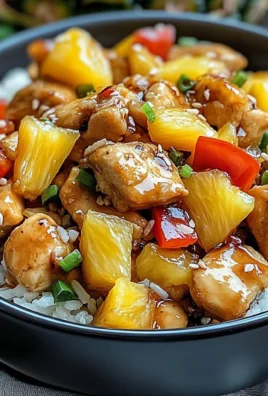 Pineapple Chicken and Rice: Easy Tropical Delight Recipe