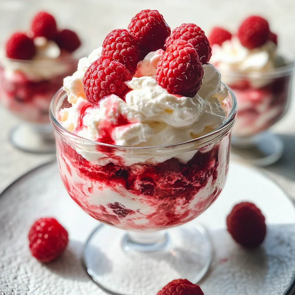 Raspberry Fool with Whipped Mascarpone