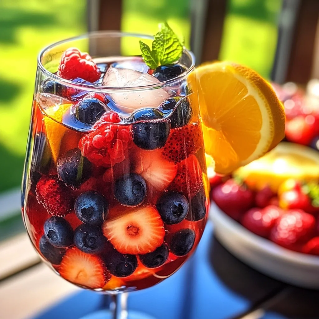 Refreshing Summer Berry Sangria Recipe
