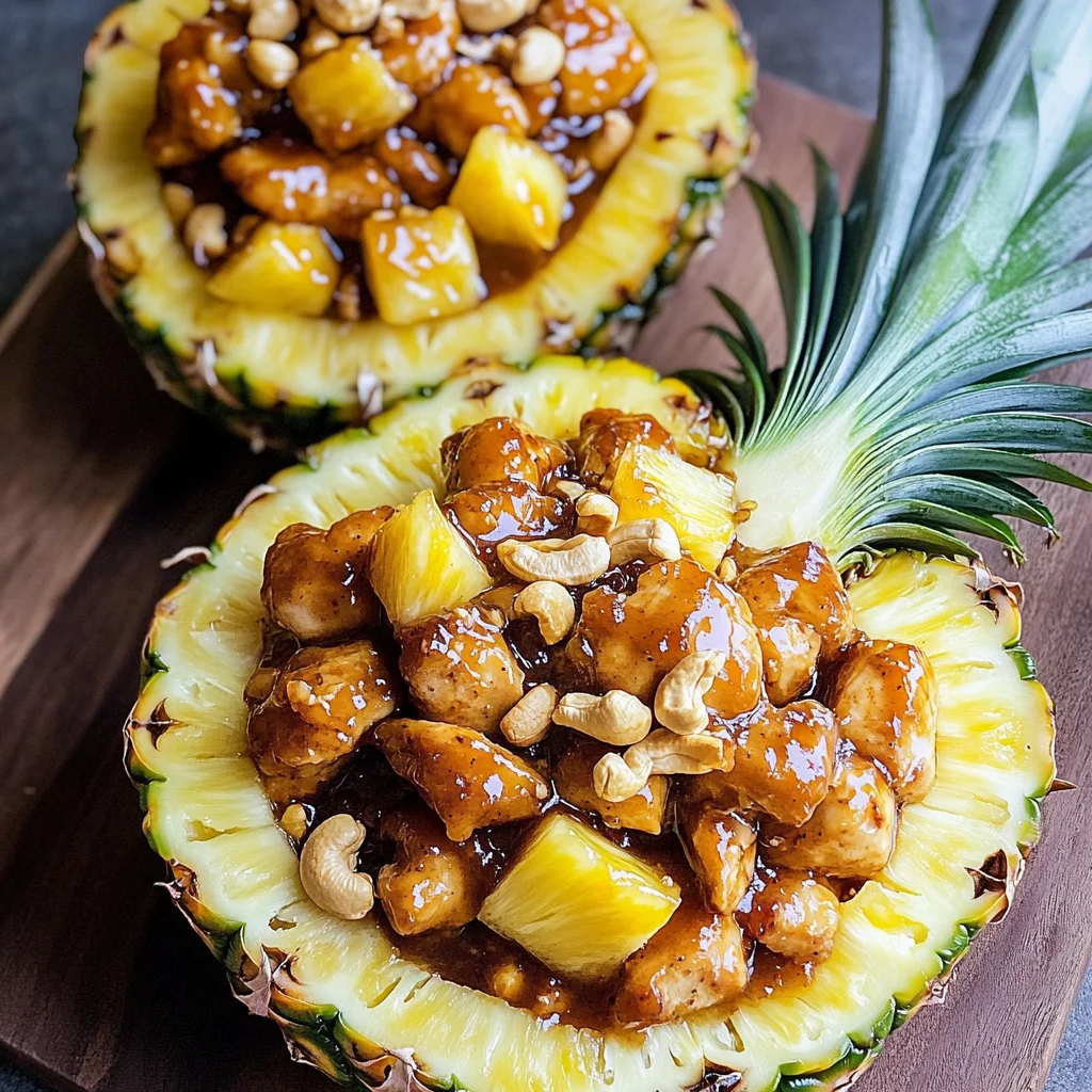 Sticky Pineapple Chicken