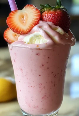 Strawberry Frosted Lemonade.