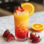 Strawberry Orange Mango Mocktail